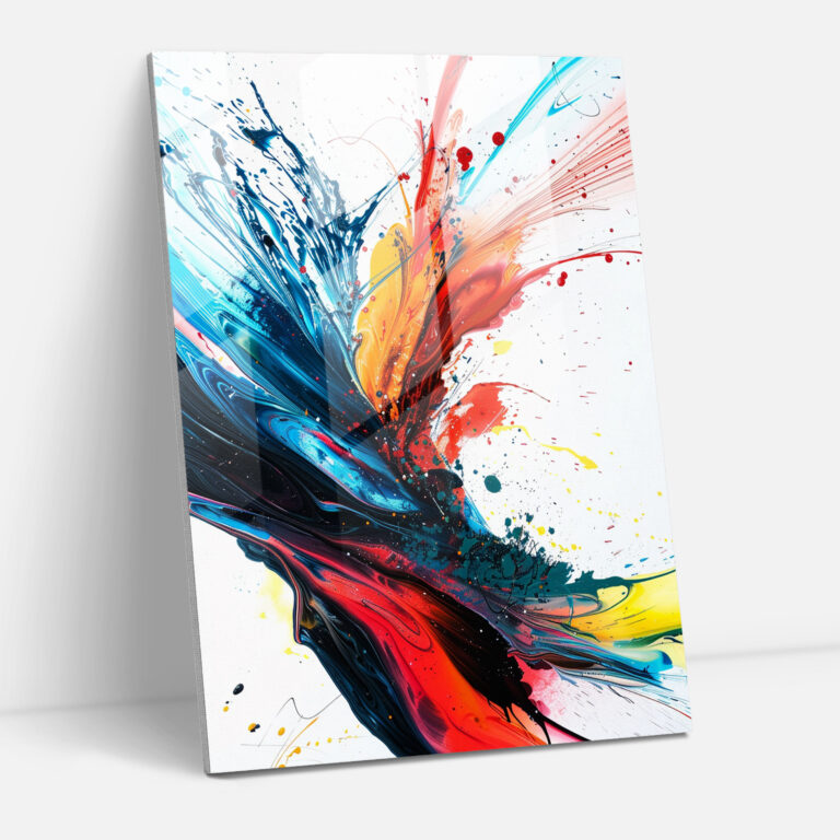Colorful Abstract Ashvin Harrison Glass Print - Ashvin Harrison, Modern Art, Glass Print, Ashvin Harrison