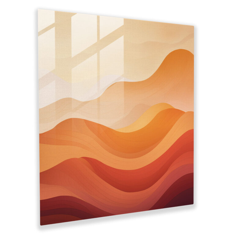 Seasonal Transitions Glass Print - Autumn, Changing Seasons, Glass Wall Art, Wall Decoration