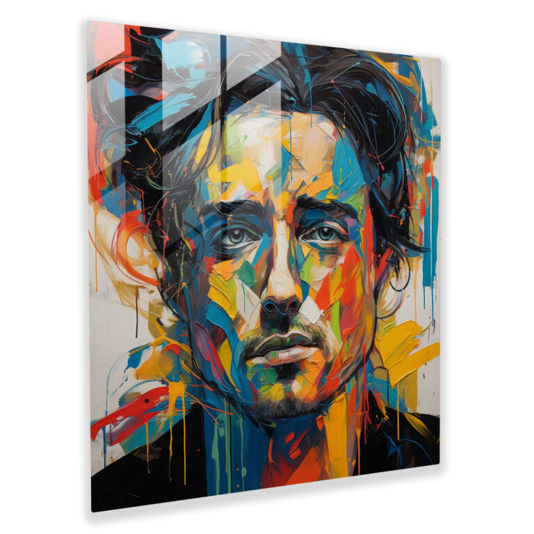 Neo-Expressionist Basquiat Glass Print - Basquiat, Basquiat, Glass Art, Home Decoration