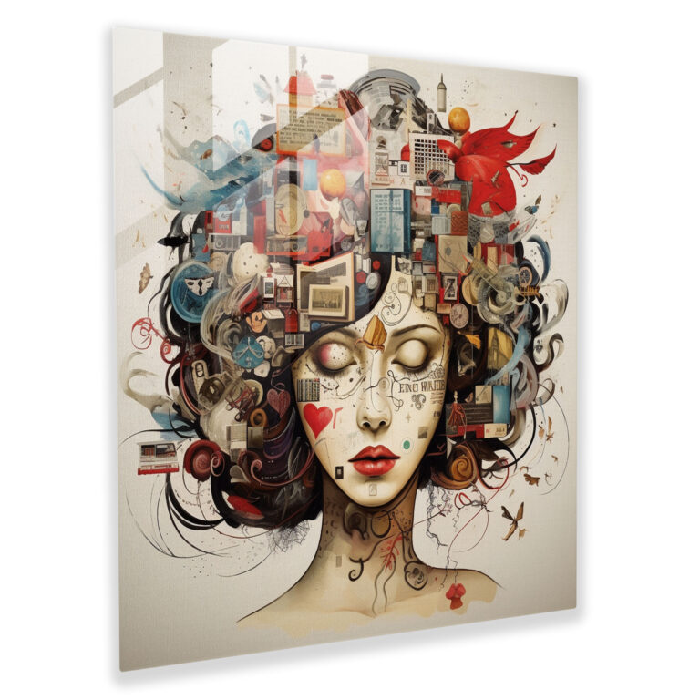 Basquiat Glass Print - Emotional Intensity - Basquiat, Glass Art, Home Decoration, Emotional Intensity