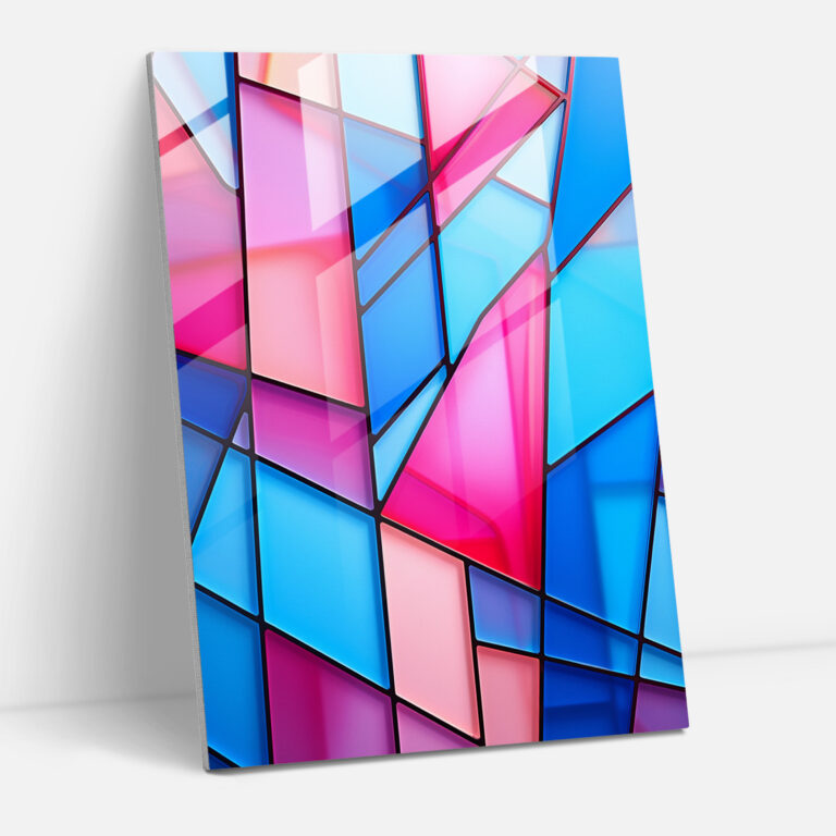 Abstract Barbie Glass Wall Art - Barbie, Abstract, Glass Art, Home Decoration