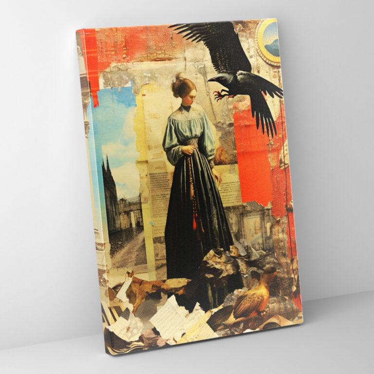 Basquiat Canvas Print - Cultural Collage Wall Decoration - Basquiat, Wall Decoration, Canvas, Wall Art