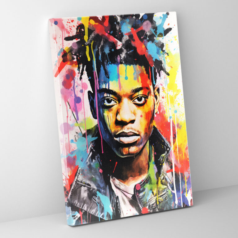 Basquiat Canvas Print - Basquiat, Canvas, Canvas Print, Home Decoration