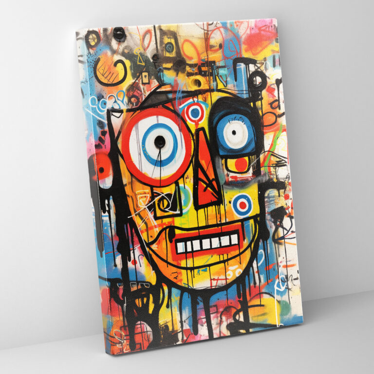 Basquiat Wall Art - Basquiat, Canvas Print, Home Decoration, Basquiat