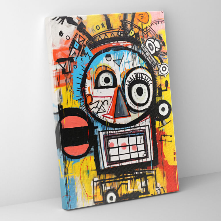 Basquiat Canvas Print - Basquiat, Home Decoration, Basquiat, Canvas