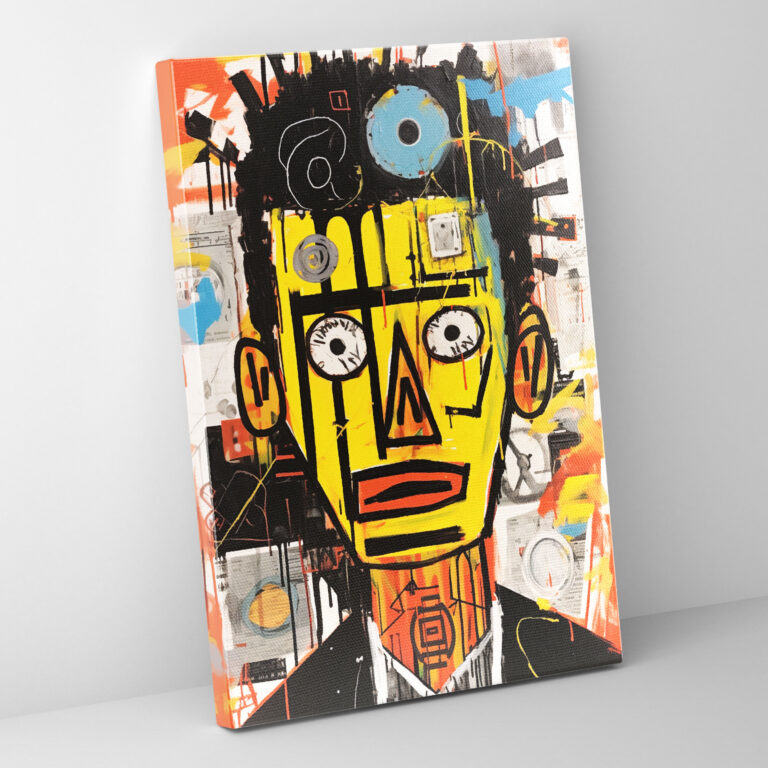 Basquiat Canvas Print - Basquiat, Collage Elements, Basquiat, Home Decoration