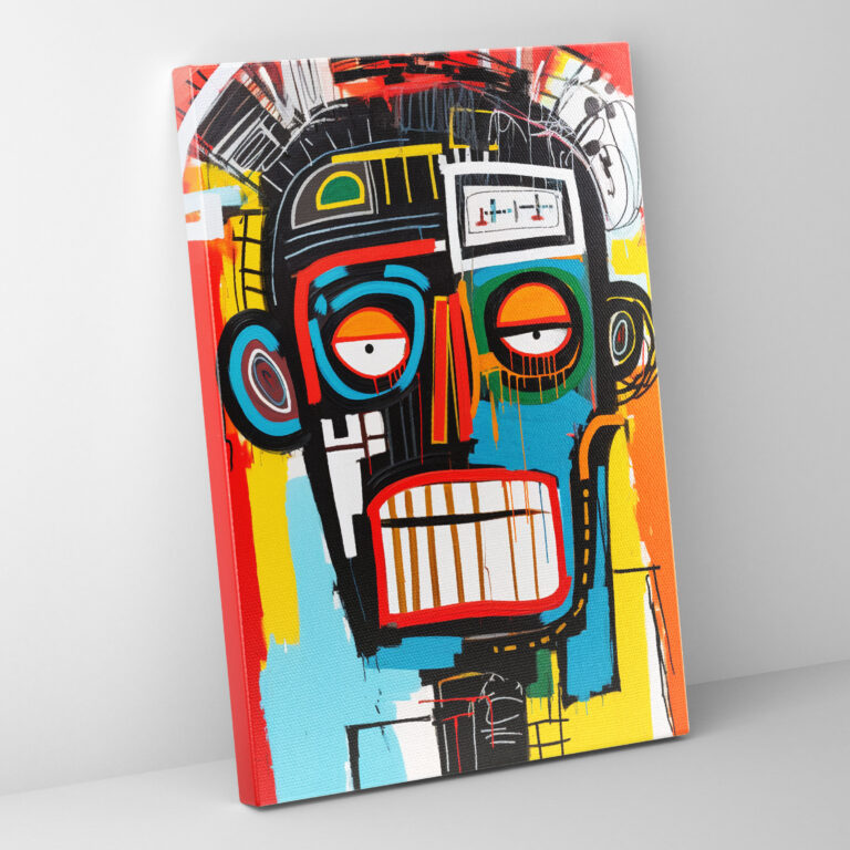 Basquiat Wall Decoration - Basquiat, Canvas Print, Canvas Wall Art, Home Decoration