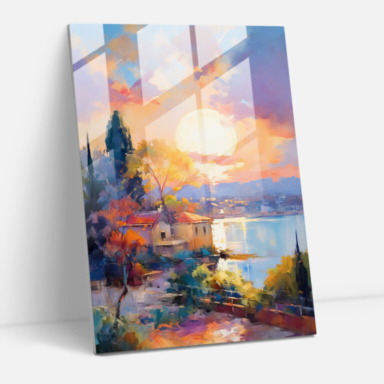 Basquiat Inspired Glass Wall Art - Basquiat, Impressionism, Basquiat, Glass Wall Art