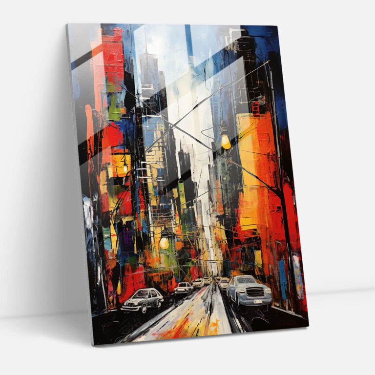 Basquiat Home Decoration - Basquiat, Dynamic Energy, Home Decoration, Cityscape