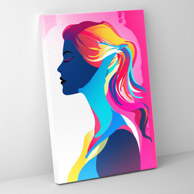 Barbie Empowerment Canvas Print - Barbie, Minimalist Design, Canvas Print, Barbie