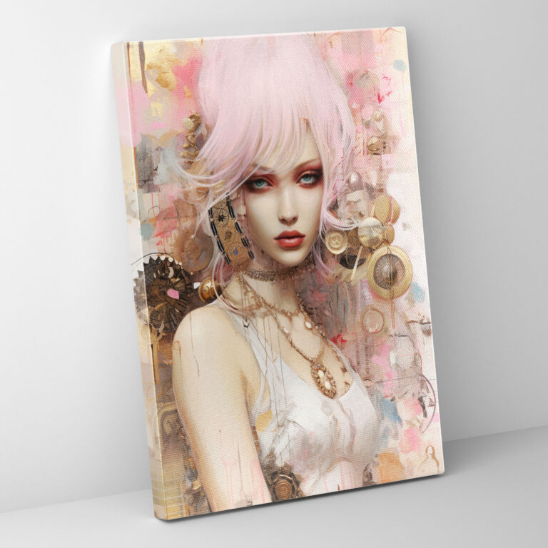 Barbie Canvas Print - Contemporary Elegance - Barbie, Barbie, Canvas Print, Elegance