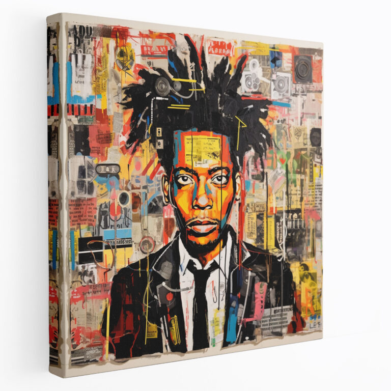 Basquiat Wordplay Wall Art - Basquiat, Political Consciousness, Home Decoration, Wall Art