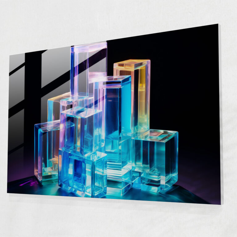 Blockchain Glass Art - Blockchain, Blockchain, Revolution Of Blockchain, Glass Wall Art