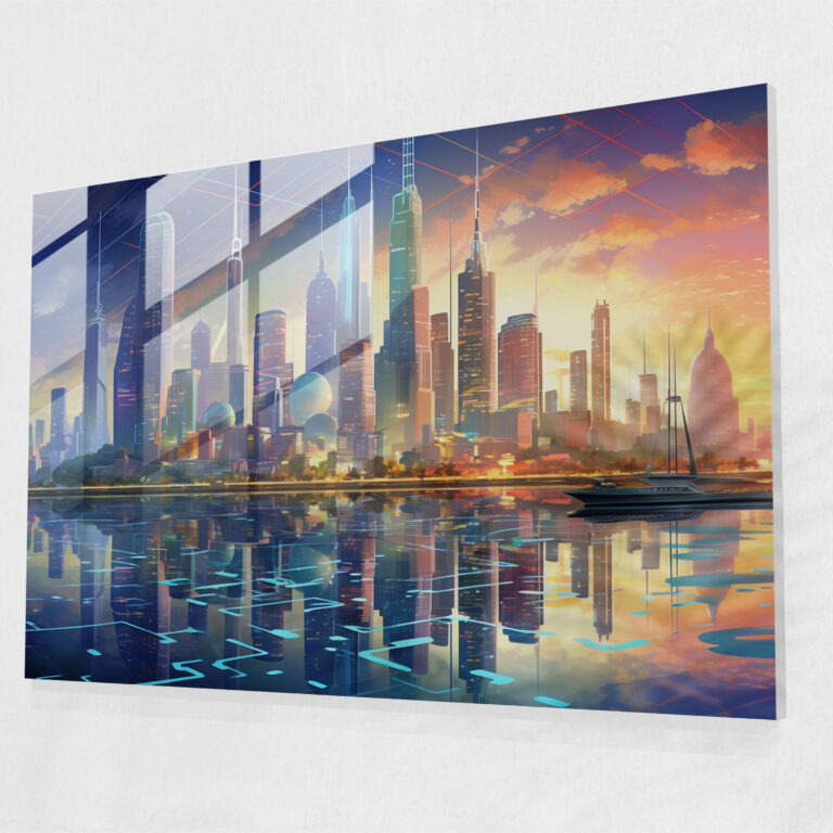 Blockchain Modern Art - Blockchain, Wall Decoration, Modern Art, Visually Stunning