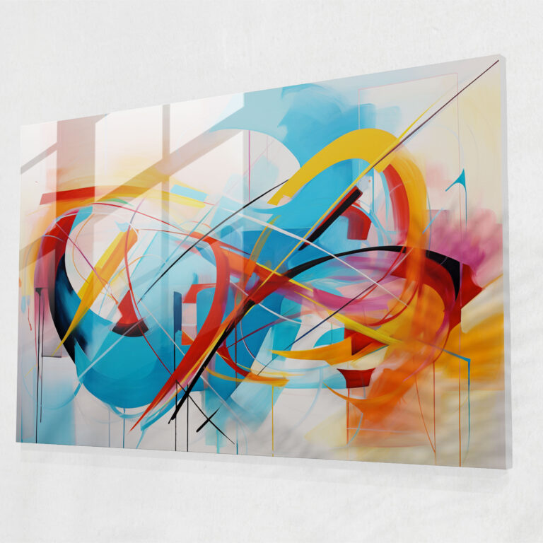 Blockchain Glass Print - Blockchain, Modern Art, Glass Print, Wall Decoration