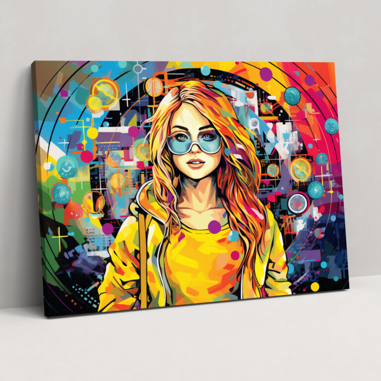 Blockchain Wall Art - Blockchain, Wall Decoration, Blockchain Symbols, Home Decoration