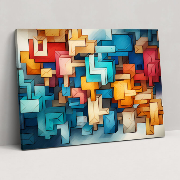 Blockchain Wall Art - Blockchain, Wall Art, Unique Decor, Symbolism Decor