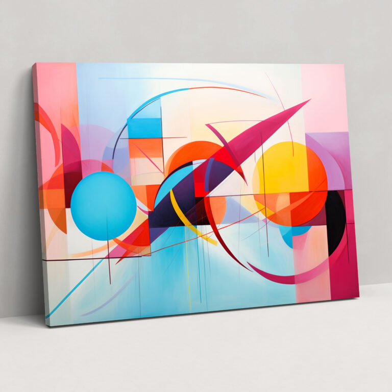 Blockchain Abstract Canvas Print - Blockchain, Canvas, Wall Art, Canvas Print