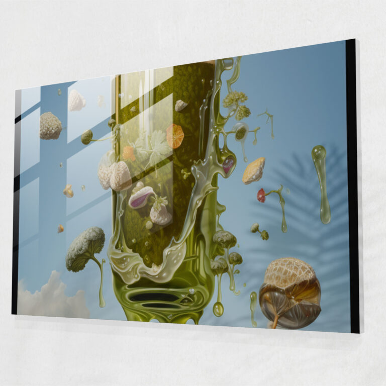 Whimsical Beer Glass Print - Beer, Beer, Whimsical Elements, Beer Glass