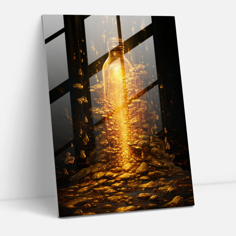 Beer Home Decoration - Beer, Modern Art, Glass Wall Art, Glass Print