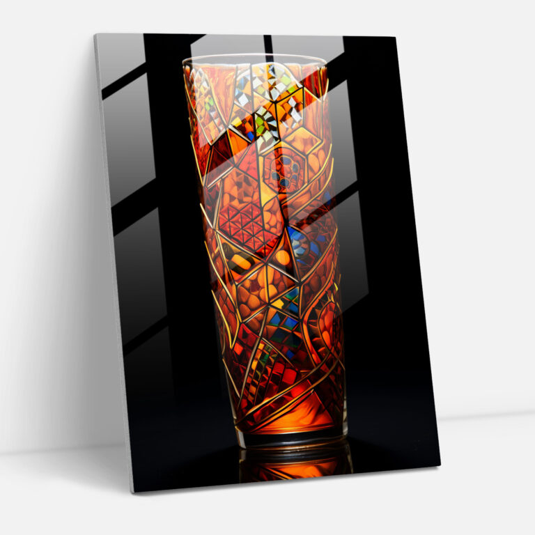 Beer Wall Decoration - Beer, Glass Print, Home Decoration, Beer