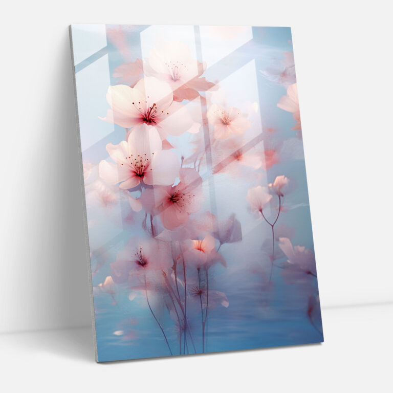 Bleeding Flowers Home Decoration - Bleeding Flowers, Modern Art, Home Decoration, Contemporary Digital Illustration
