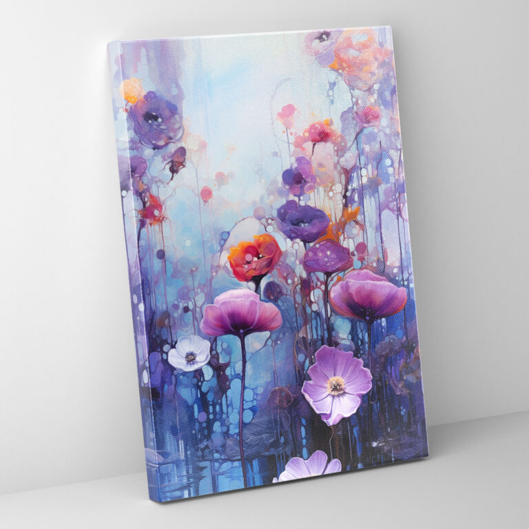 Bleeding Flowers Wall Art - Bleeding Flowers, Wall Decoration, Bleeding Flowers, Canvas Print