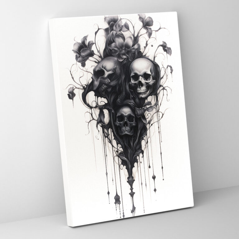 Bleeding Flowers Wall Art - Bleeding Flowers, Bleeding Flowers, Canvas, Canvas Print