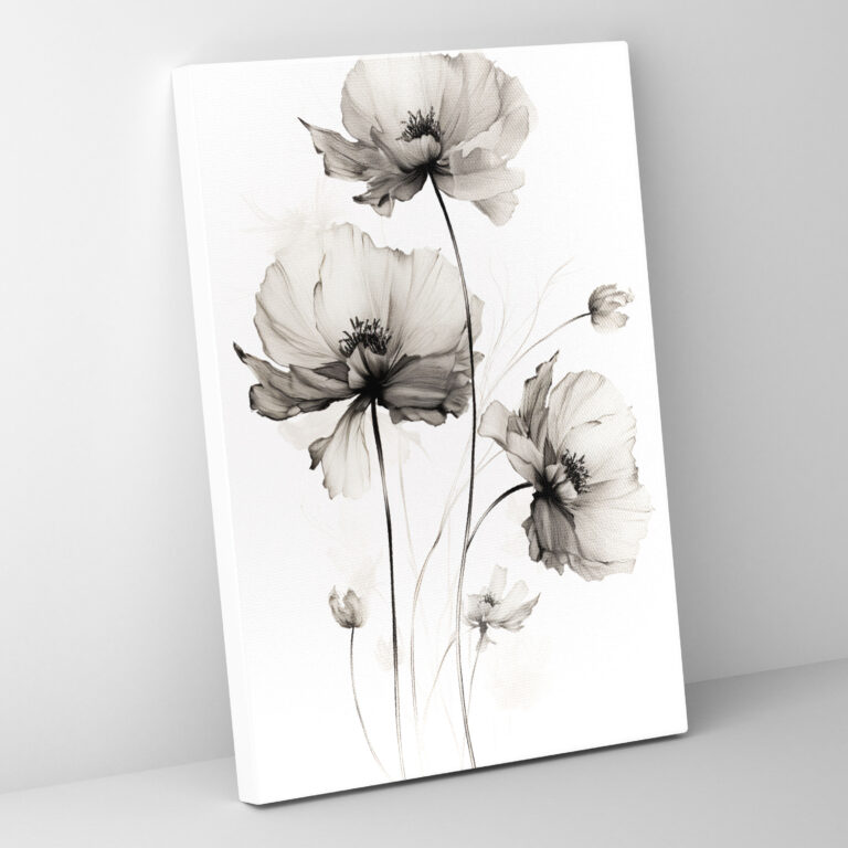 Bleeding Flowers Canvas Print - Bleeding Flowers, Home Decoration, Bleeding Flowers, Wall Art