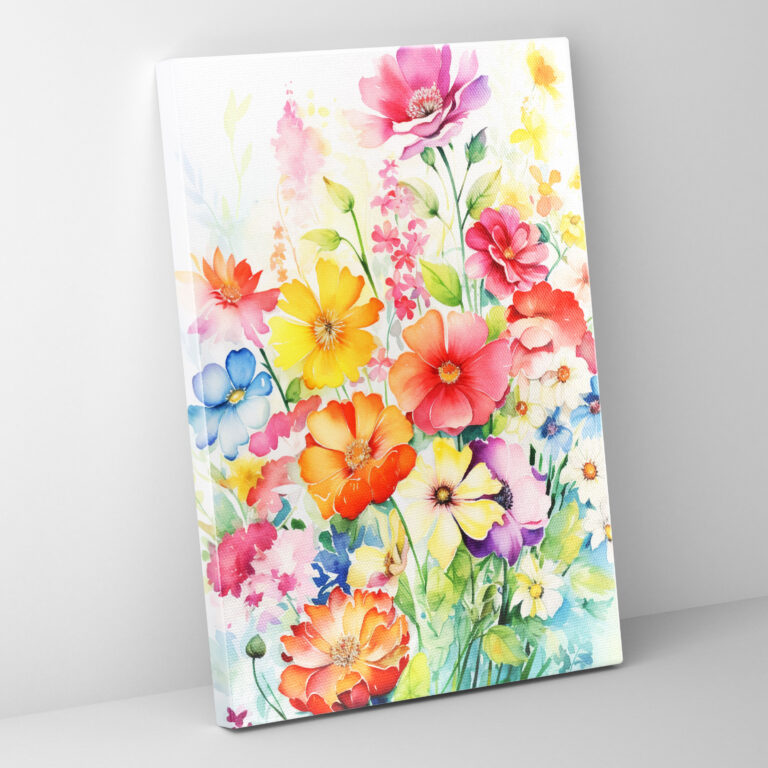 Bleeding Flowers Wall Art - Bleeding Flowers, Home Decoration, Canvas Print, Wall Art