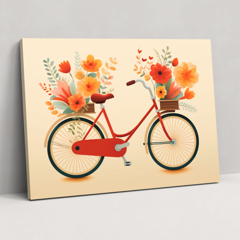 Bicycle Canvas Print - Bicycle, Canvas Wall Art, Wall Art, Bicycle Canvas Print