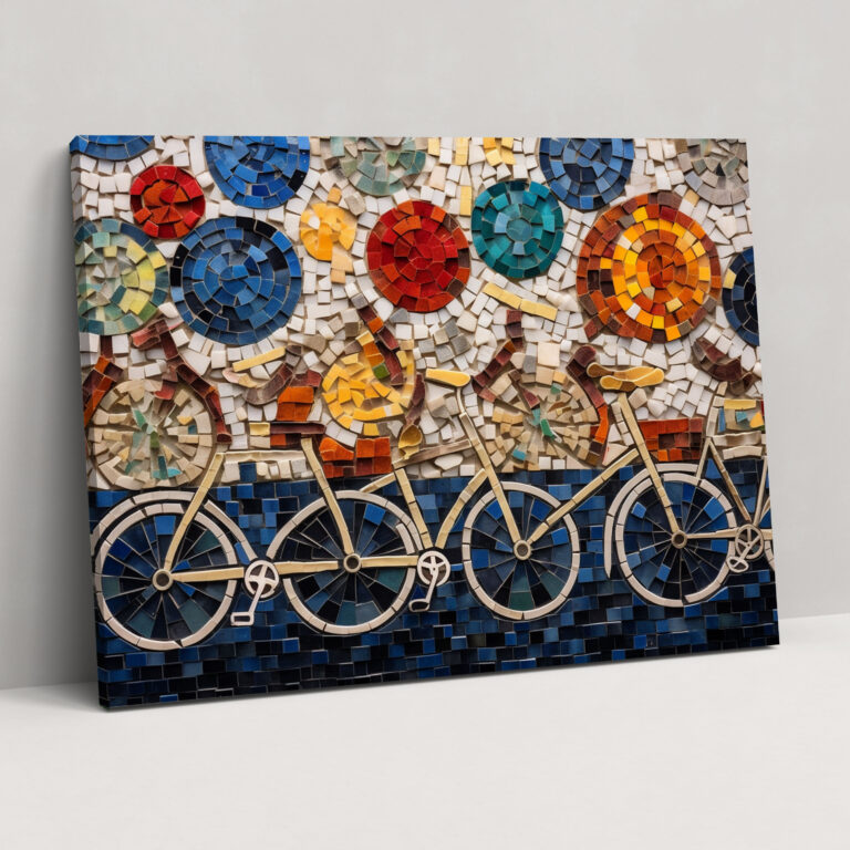Bicycle Canvas Print - Bicycle, Canvas, Bicycle Canvas Print, Home Decoration