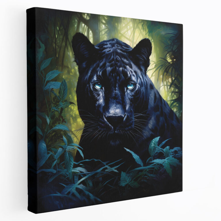 Black Panther Canvas Print - Black Panther, Wall Art, Canvas, Canvas Wall Art