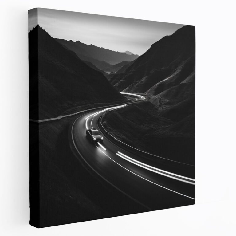 Bmw Mountain Road Canvas Print - Bmw, Canvas, Bmw M-Series, Wall Art
