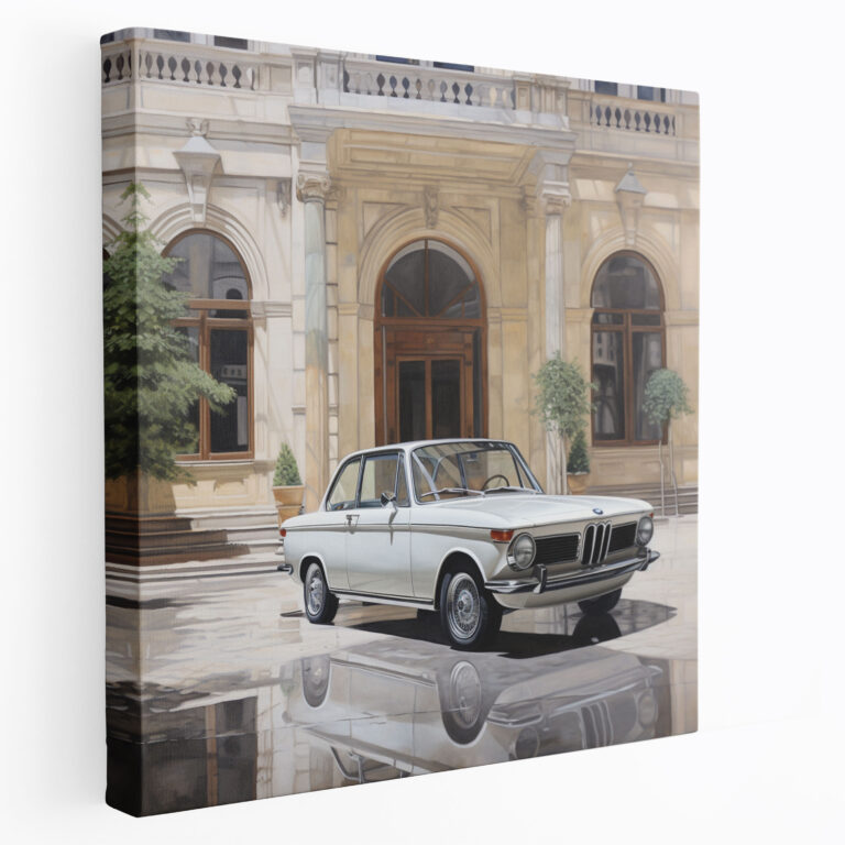 Classic Bmw Canvas Print - Bmw, Canvas Wall Art, Bmw, Canvas Print