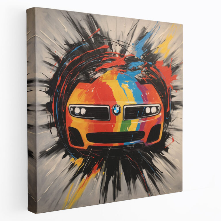 Bmw Canvas Print - Abstract Logo - Bmw, Bmw Logo, Bmw Canvas Print, Bmw Home Decoration