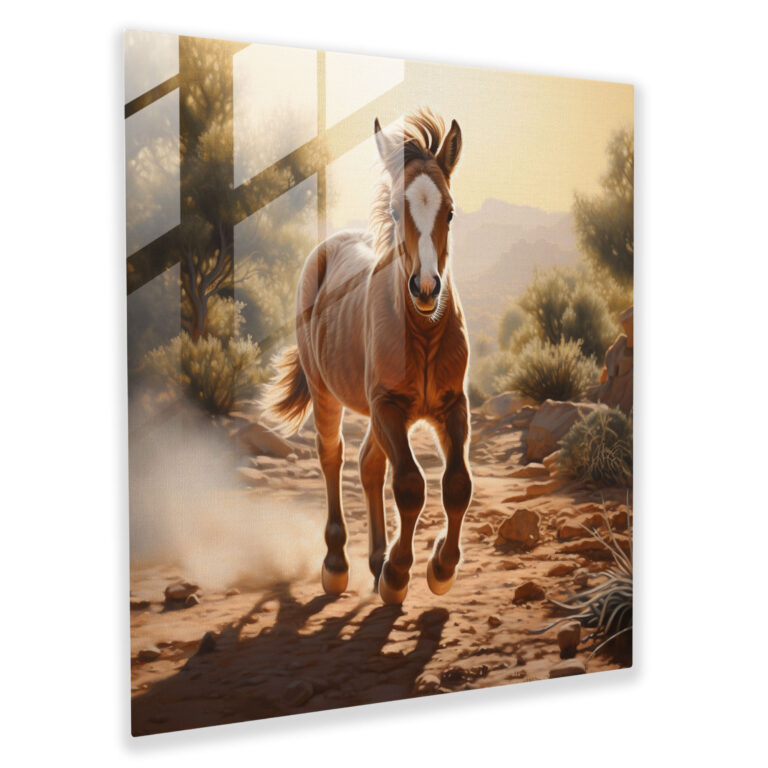 Born To Run: Glass Print - Born, Home Decoration, Glass Print, Born To Run