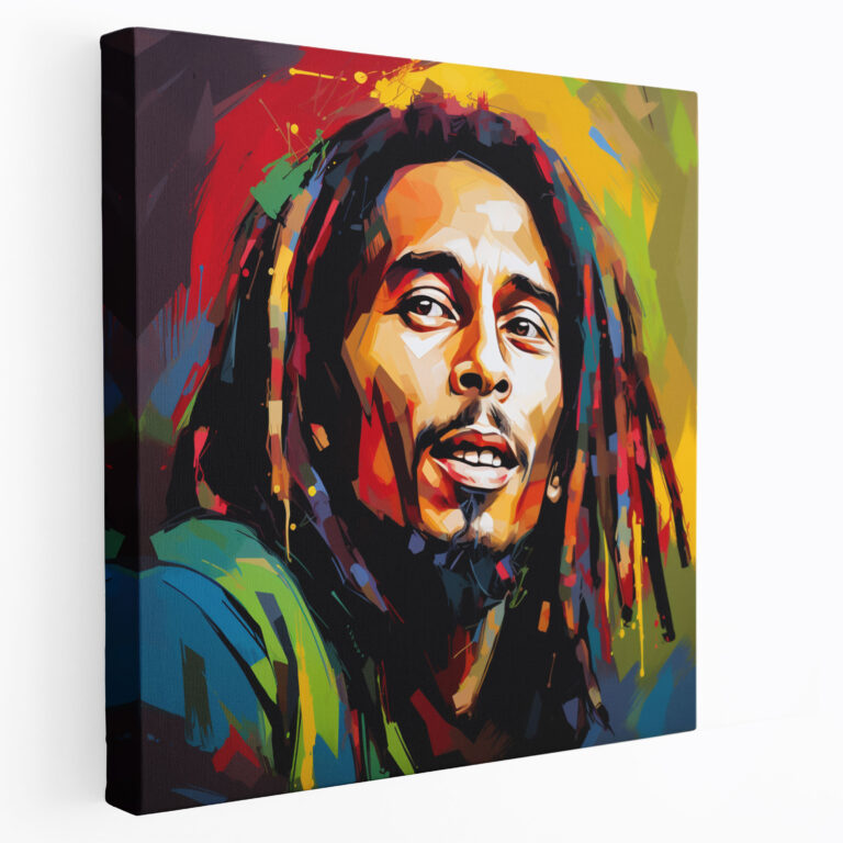 Bob Marley Wall Decoration - Bob Marley, Canvas Wall Art, Canvas, Canvas Print