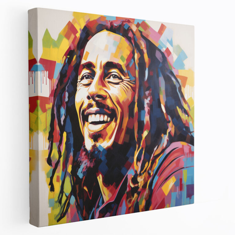 Bob Marley Wall Decoration - Bob Marley, Statement Piece, Pop Art, Wall Art