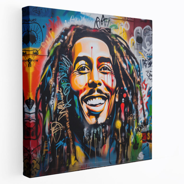 Bob Marley Canvas Print - Bob Marley, Creativity, Canvas Print, Wall Decoration
