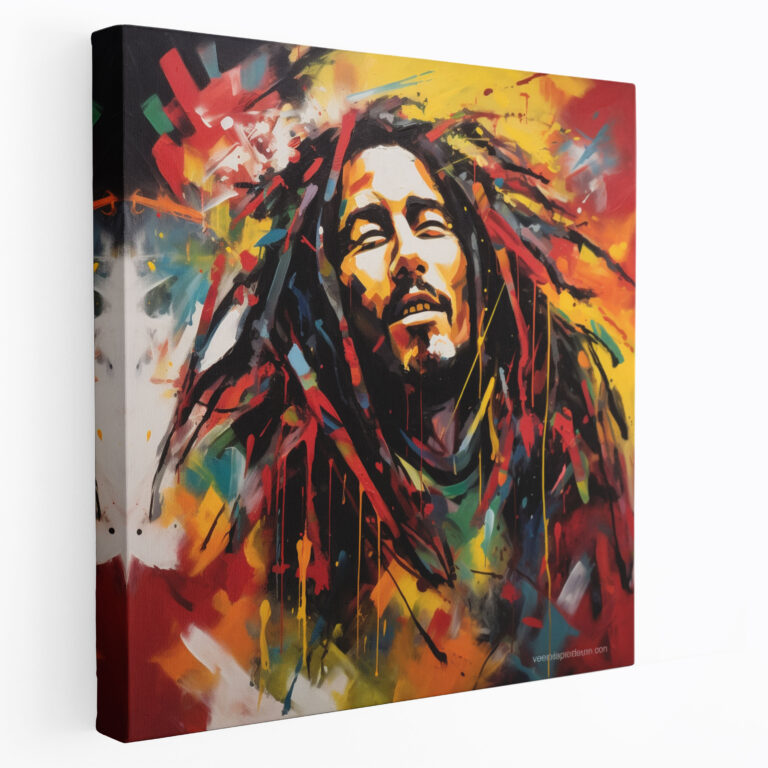 Bob Marley Wall Decoration - Bob Marley, Canvas, Bob Marley, Movement