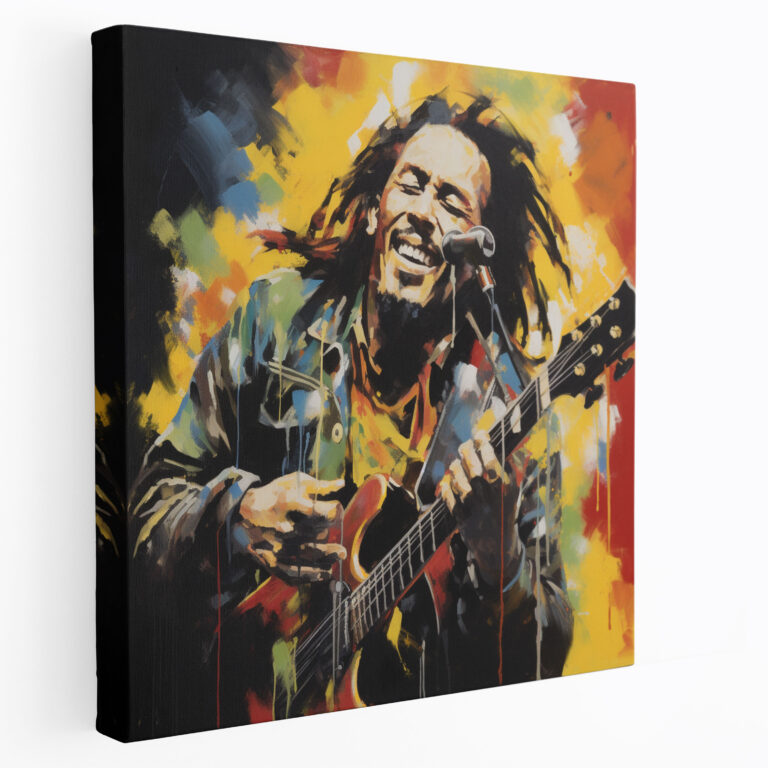 Bob Marley Canvas Print - Bob Marley, Canvas Wall Art, Canvas Print, Home Decoration