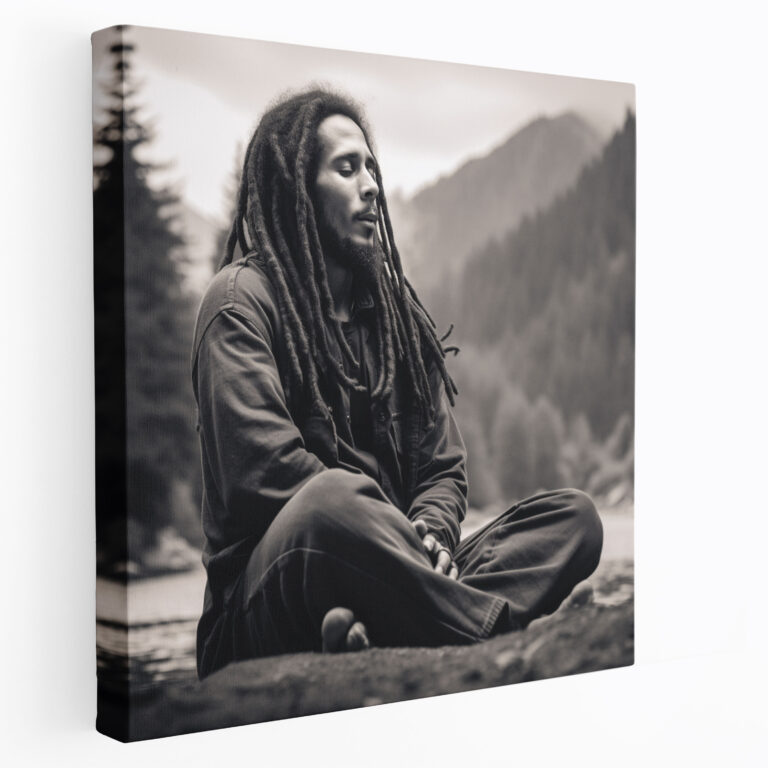 Bob Marley Wall Art - Bob Marley, Home Decoration, Wall Art, Canvas Wall Art