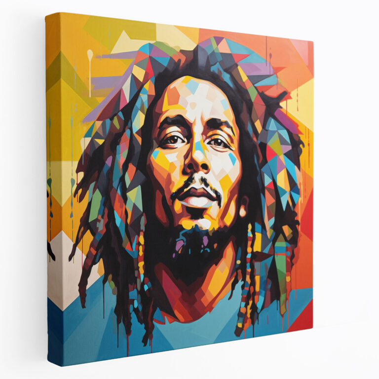 Bob Marley Wall Decoration - Bob Marley, Wall Decoration, Canvas Print, Canvas