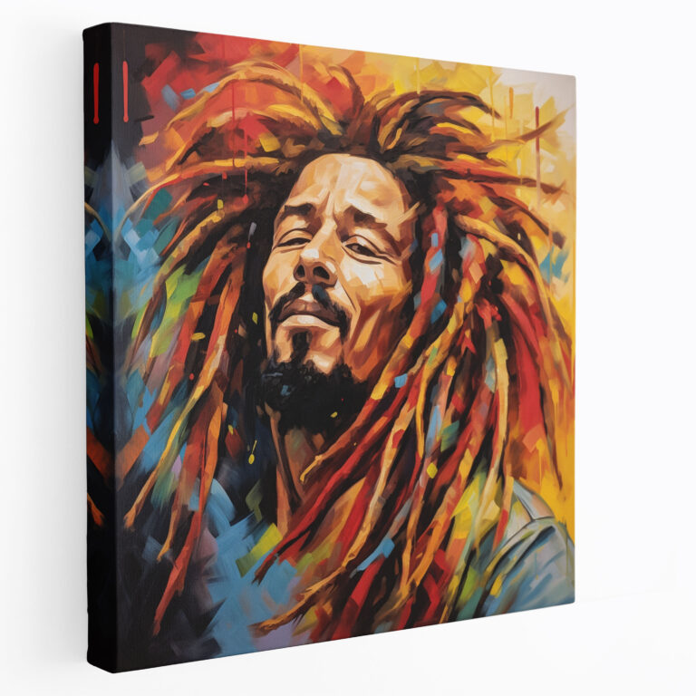 Bob Marley Wall Decoration - Bob Marley, Bob Marley, Canvas Print, Canvas Wall Art