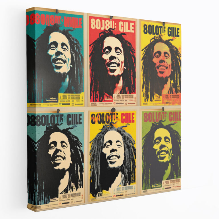 Bob Marley Canvas Print - Bob Marley, Canvas Wall Art, Canvas, Home Decoration