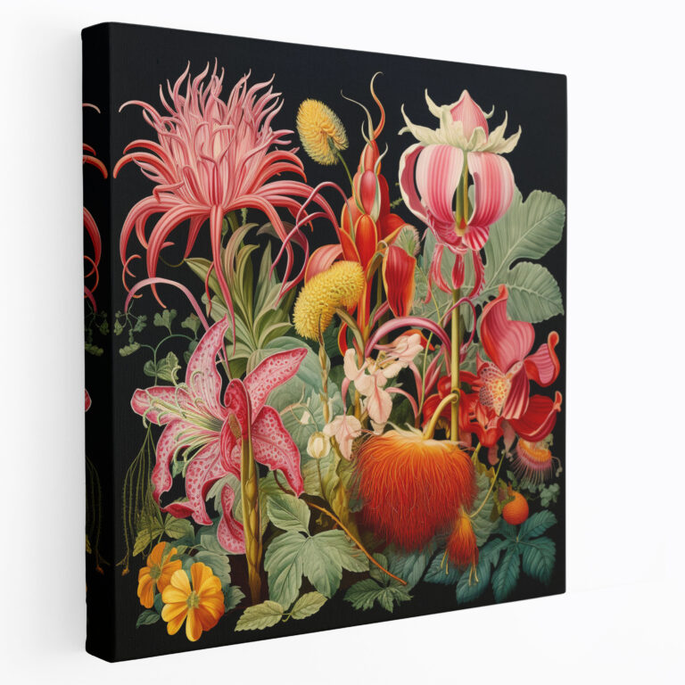 Bohemian Botanical Canvas Print - Bohemian, Canvas, Canvas Print, Bohemian