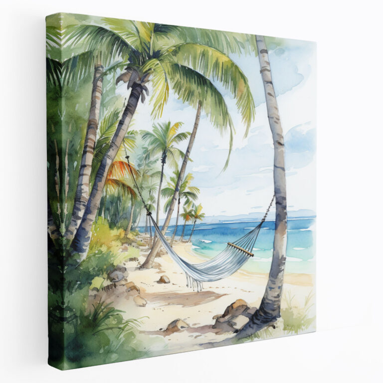 Bohemian Beach Canvas Print - Bohemian, Canvas Wall Art, Canvas Print, Bohemian Beach