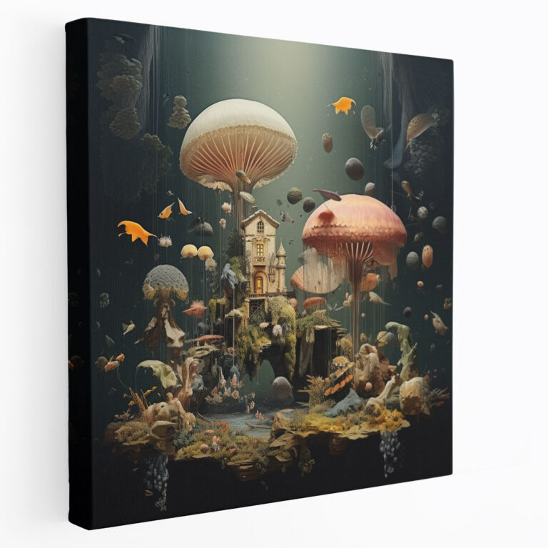 Bohemian Dreamscape Canvas Print - Bohemian, Canvas, Wall Decoration, Canvas Wall Art