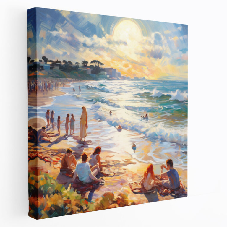 Bohemian Beach Canvas Print - Bohemian, Home Decoration, Sun-Kissed, Canvas Wall Art
